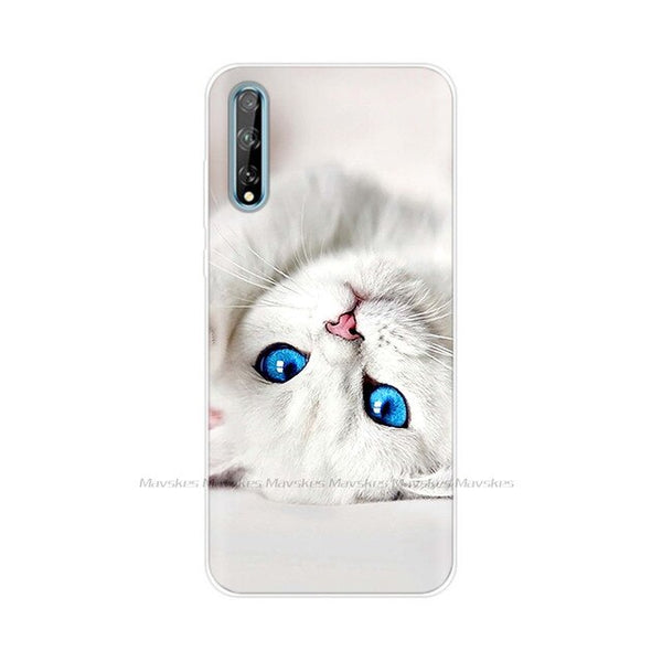 For Huawei Y8P Case 2020 Silicone Soft TPU Painted Back Cover Phone Case for Huawei Y8P AQM-LX1 Case 6.3" Bumper Fundas Coque