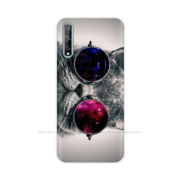 For Huawei Y8P Case 2020 Silicone Soft TPU Painted Back Cover Phone Case for Huawei Y8P AQM-LX1 Case 6.3" Bumper Fundas Coque