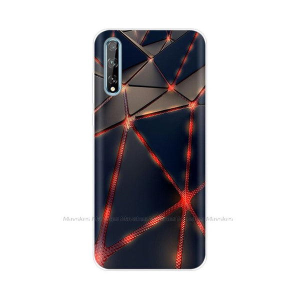 For Huawei Y8P Case 2020 Silicone Soft TPU Painted Back Cover Phone Case for Huawei Y8P AQM-LX1 Case 6.3" Bumper Fundas Coque