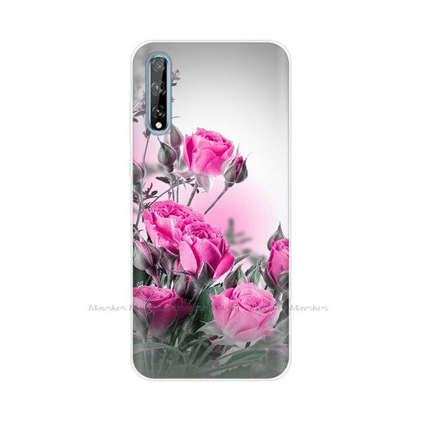 For Huawei Y8P Case 2020 Silicone Soft TPU Painted Back Cover Phone Case for Huawei Y8P AQM-LX1 Case 6.3" Bumper Fundas Coque