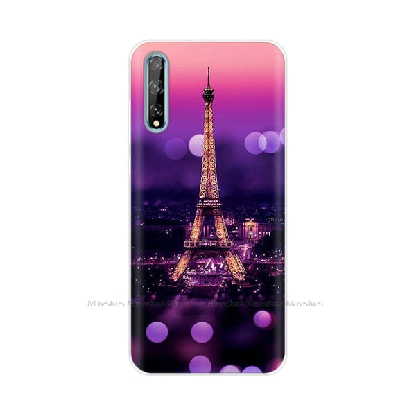 For Huawei Y8P Case 2020 Silicone Soft TPU Painted Back Cover Phone Case for Huawei Y8P AQM-LX1 Case 6.3" Bumper Fundas Coque