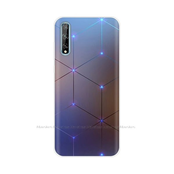 For Huawei Y8P Case 2020 Silicone Soft TPU Painted Back Cover Phone Case for Huawei Y8P AQM-LX1 Case 6.3" Bumper Fundas Coque