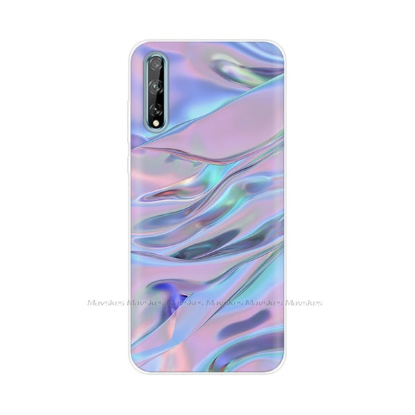 For Huawei Y8P Case 2020 Silicone Soft TPU Painted Back Cover Phone Case for Huawei Y8P AQM-LX1 Case 6.3" Bumper Fundas Coque