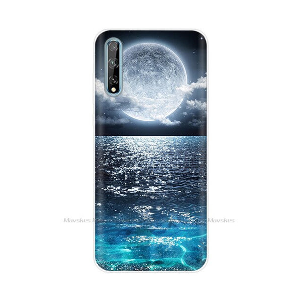 For Huawei Y8P Case 2020 Silicone Soft TPU Painted Back Cover Phone Case for Huawei Y8P AQM-LX1 Case 6.3" Bumper Fundas Coque