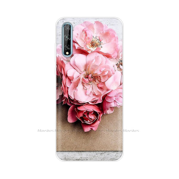 For Huawei Y8P Case 2020 Silicone Soft TPU Painted Back Cover Phone Case for Huawei Y8P AQM-LX1 Case 6.3" Bumper Fundas Coque