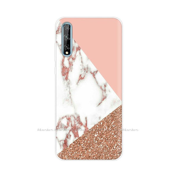 For Huawei Y8P Case 2020 Silicone Soft TPU Painted Back Cover Phone Case for Huawei Y8P AQM-LX1 Case 6.3" Bumper Fundas Coque