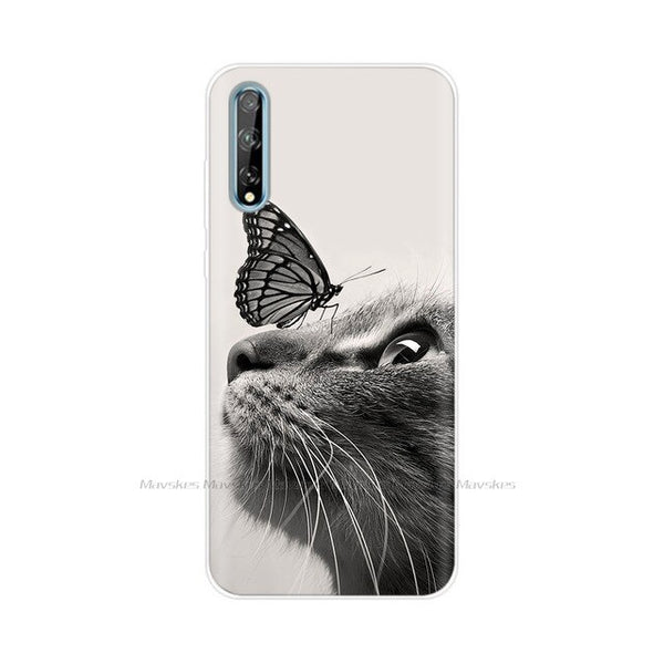 For Huawei Y8P Case 2020 Silicone Soft TPU Painted Back Cover Phone Case for Huawei Y8P AQM-LX1 Case 6.3" Bumper Fundas Coque