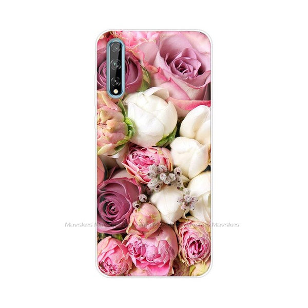 For Huawei Y8P Case 2020 Silicone Soft TPU Painted Back Cover Phone Case for Huawei Y8P AQM-LX1 Case 6.3" Bumper Fundas Coque