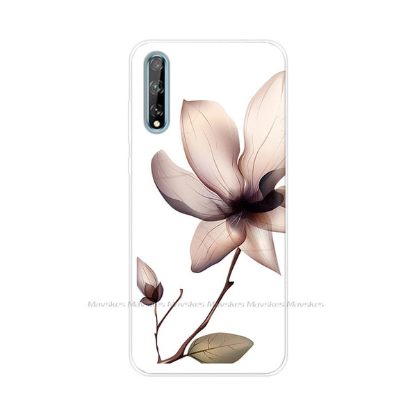 For Huawei Y8P Case 2020 Silicone Soft TPU Painted Back Cover Phone Case for Huawei Y8P AQM-LX1 Case 6.3" Bumper Fundas Coque