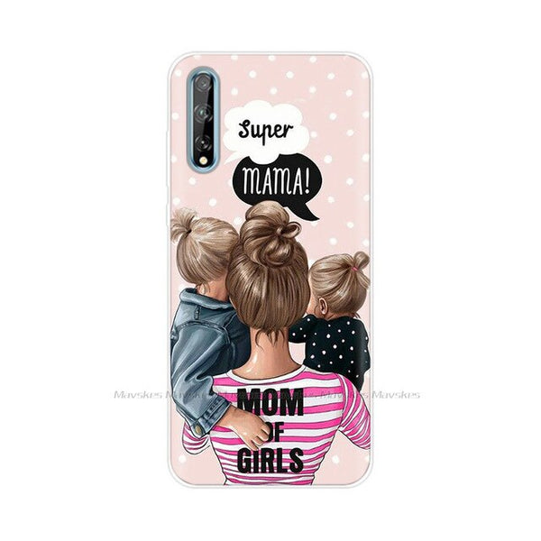 For Huawei Y8P Case 2020 Silicone Soft TPU Painted Back Cover Phone Case for Huawei Y8P AQM-LX1 Case 6.3" Bumper Fundas Coque