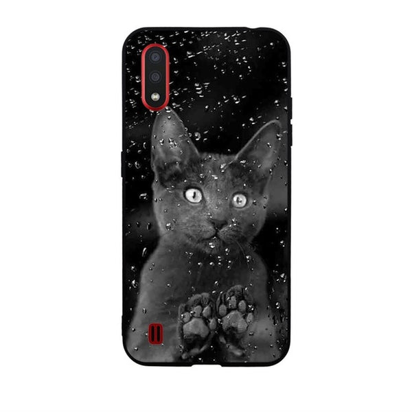 Case For Samsung A01 Case Cover Soft Silicone Coque Bumper On For Samsung Galaxy A01 GalaxyA01 A 01 SM-A015F A015 A015F Copa