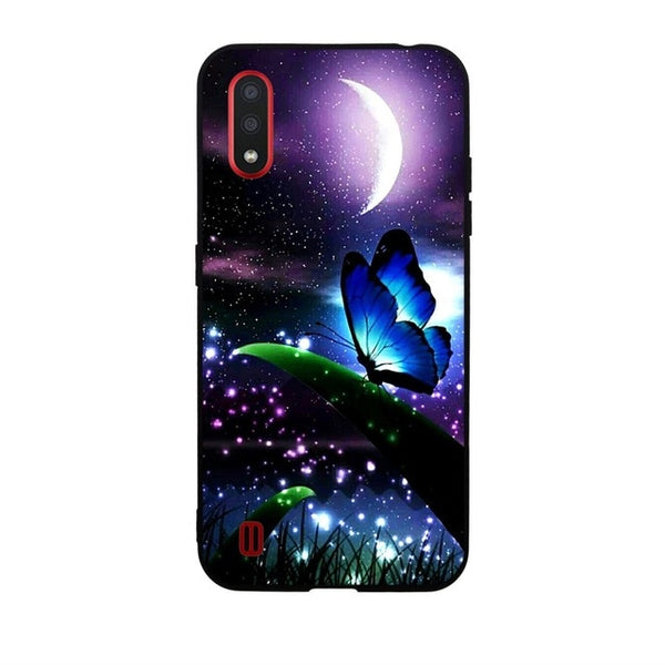 Case For Samsung A01 Case Cover Soft Silicone Coque Bumper On For Samsung Galaxy A01 GalaxyA01 A 01 SM-A015F A015 A015F Copa