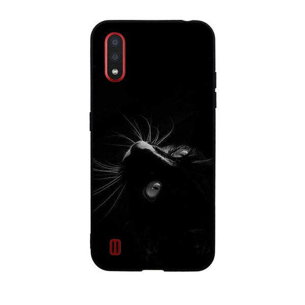 Case For Samsung A01 Case Cover Soft Silicone Coque Bumper On For Samsung Galaxy A01 GalaxyA01 A 01 SM-A015F A015 A015F Copa